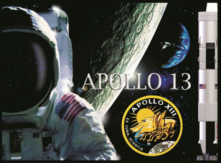 Apollo 13 pinball Translite