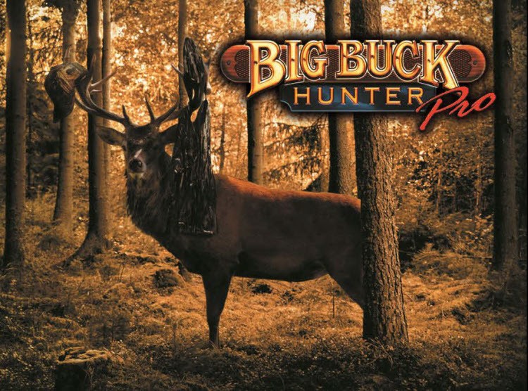 Big Buck Hunter pinball Translite