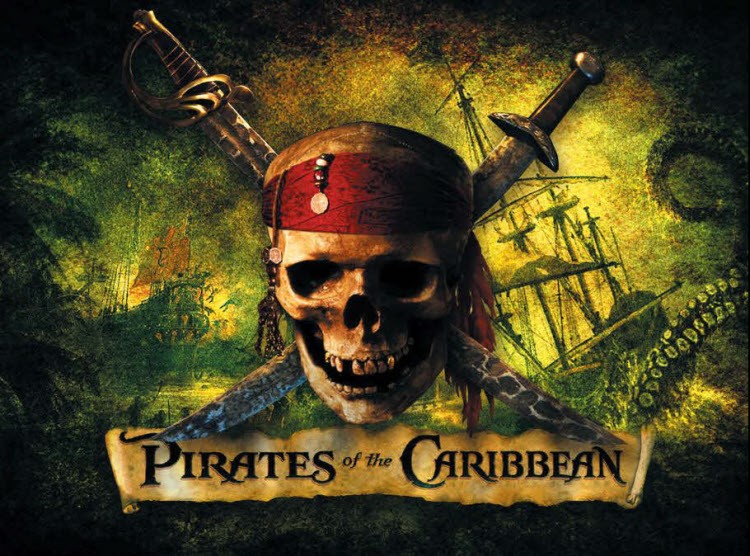 Pirates of the caribbean pinball Translite