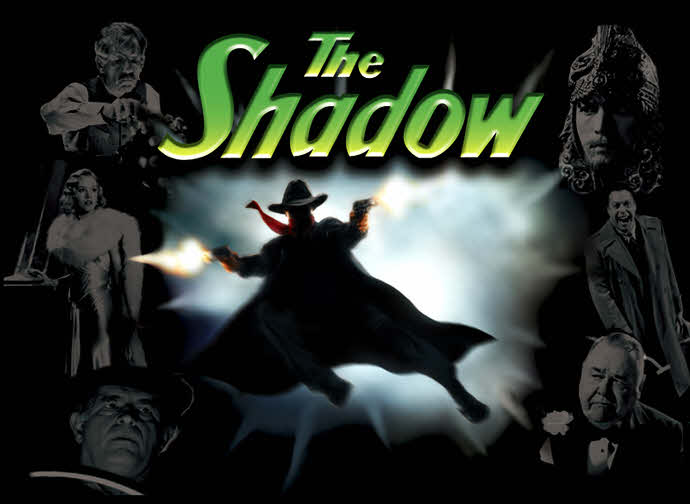 The Shadow pinball Translite