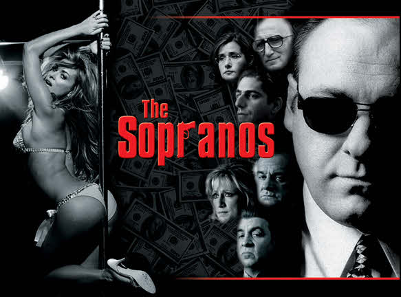 The Sopranos pinball Translite