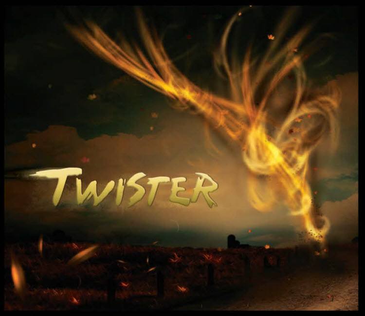 Twister pinball Translite