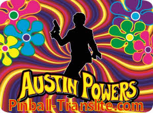 austin powers stern translite pinball