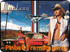 Mustang Alternative Replacement Translite