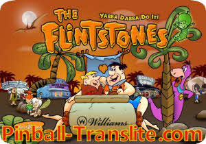 The Flintstones Alternative Replacement Translite