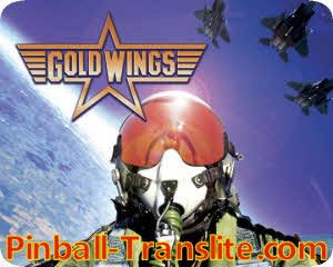 Gold Wings Alternative Replacement Translite