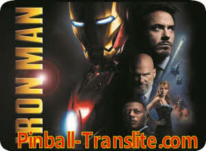 Iron Man Alternative Replacement Translite