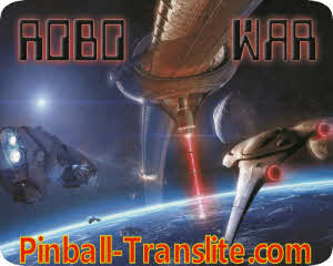 Robo War Alternative Replacement Translite