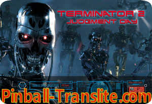 Terminator 2 Alternative Replacement Translite