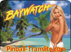 Bay Watch Alternative Replacement Translite