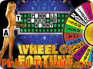 Wheel of Fortune Alternative Replacement Translite